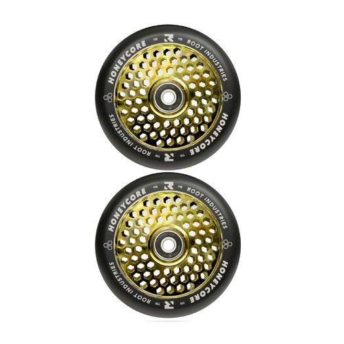 Root Ind. HoneyCore Wheels 110mm | Black/Gold