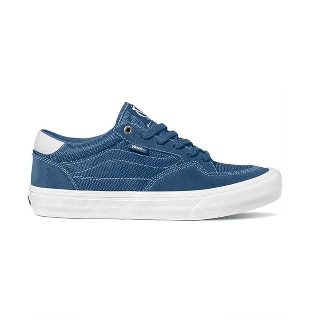 blue and white vans shoes