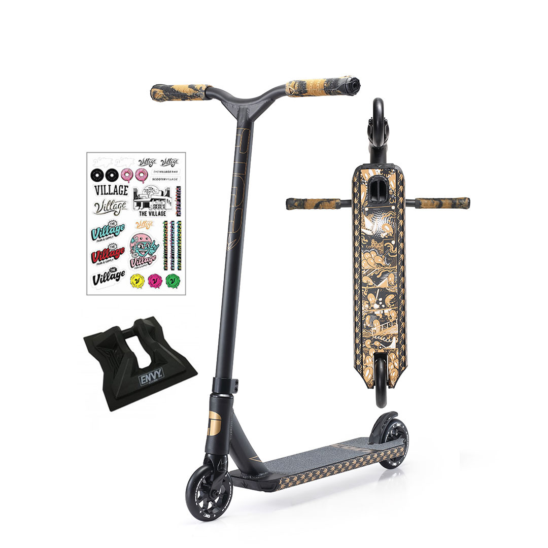 Envy Colt Series 4 Complete Scooter Black/Gold Scooter Village