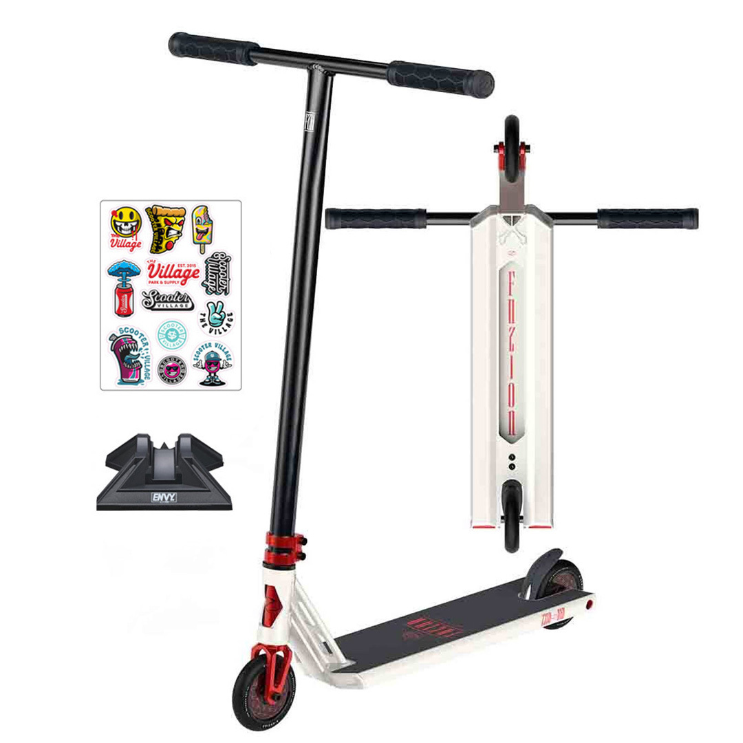 Fuzion Z350 Boxed Complete Scooter 2022 White Scooter Village