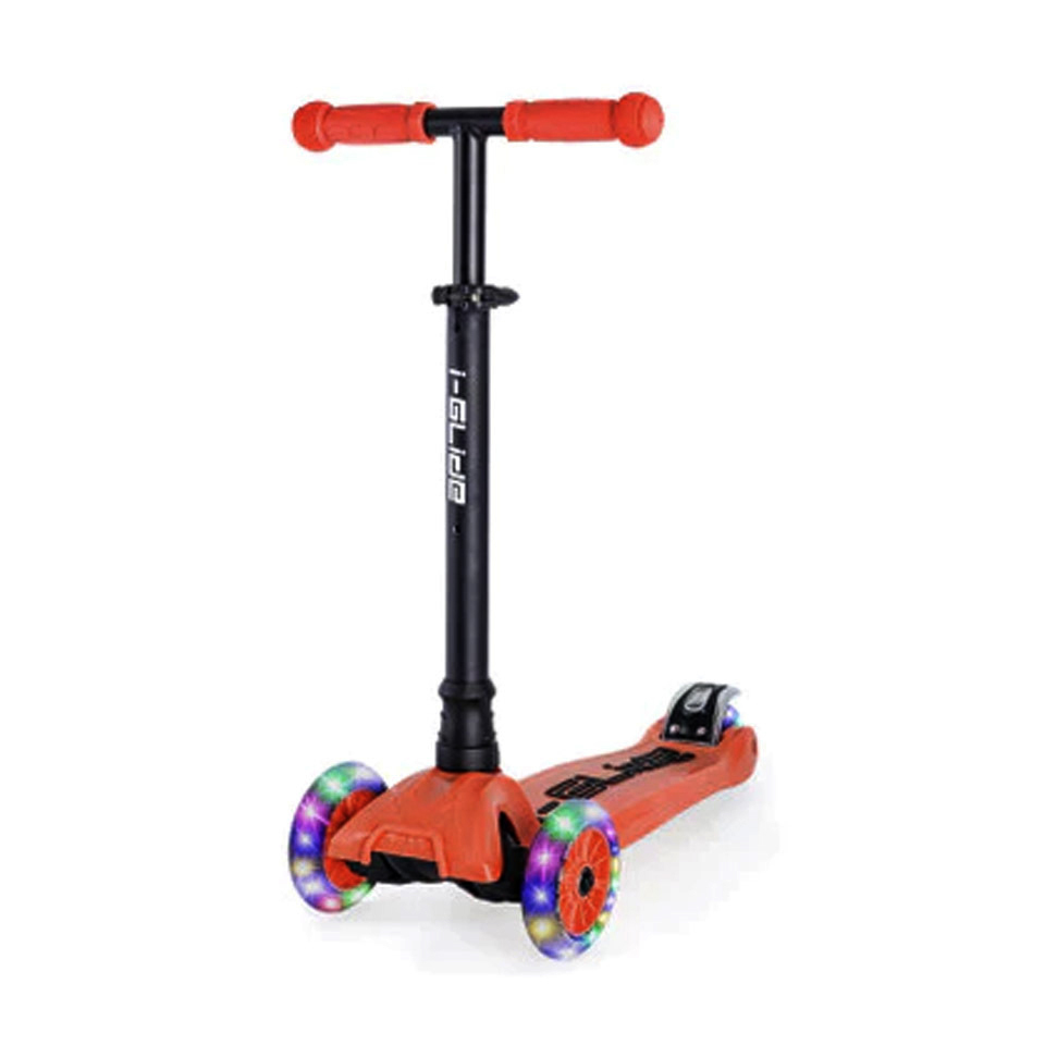 IGlide Kids 3 Wheels V3 Scooter Red Scooter Village