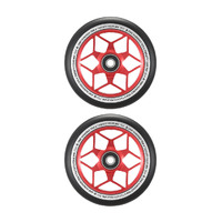 Envy 110mm Diamond Scooter Wheels | Red