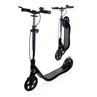 Globber One NL 205 Commuter Scooter | Black/Charcoal Grey