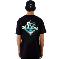 The Village Paradise Tee | Black