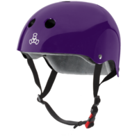 Triple 8 The Certified Helmet SS | Purple Gloss