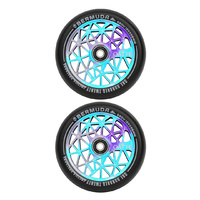 Oath Bermuda 120mm Scooter Wheels | Blue/Purple/Titanium