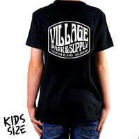 The Village Warp Tee | Kids Size | Black