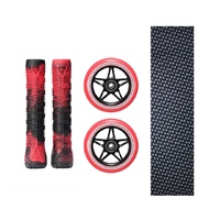 Envy S3 Wheel Pack | Black/Red