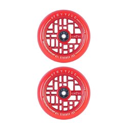 Oath Lattice 110mm Scooter Wheels | Red