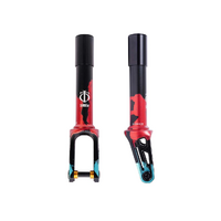 Oath Shadow IHC Scooter Fork | Black/Teal/Red