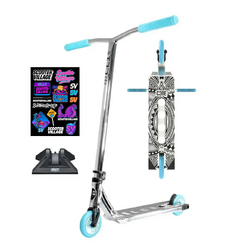 Core CL1 Complete Scooter | Chrome/Teal