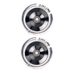 Grit 110mm Full Core Wheels | Black/Clear