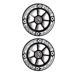 District W-Series 110 x 24mm Alloy Core Wheels | Black/Black