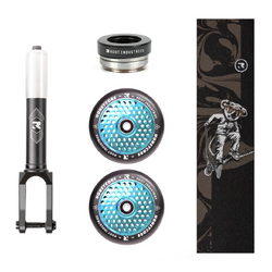 Root Industries Invictus Wheel Pack | Black/Sky Blue