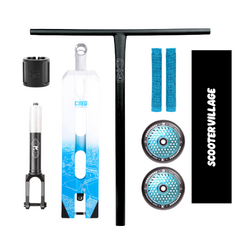 Core x Root Custom Scooter | White/Sky Blue
