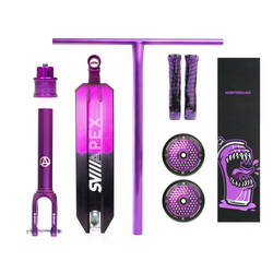 Apex SV 5" Wide Custom Complete Scooter | Purple