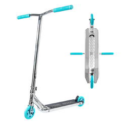 Core SL3 Complete Scooter | Chrome/Teal