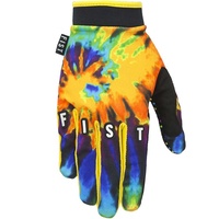 Fist Orange Tie-Dye Gloves