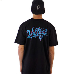 The Village Melting Tee | Black