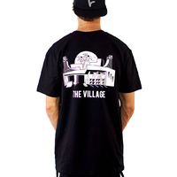 The Village Park Tee | Black