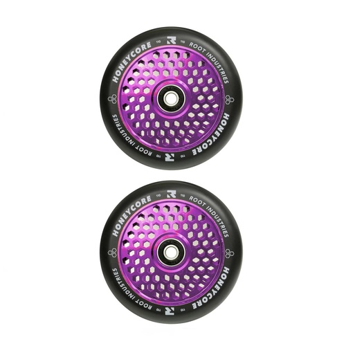 Root Ind. HoneyCore Wheels 110mm | Black/Purple