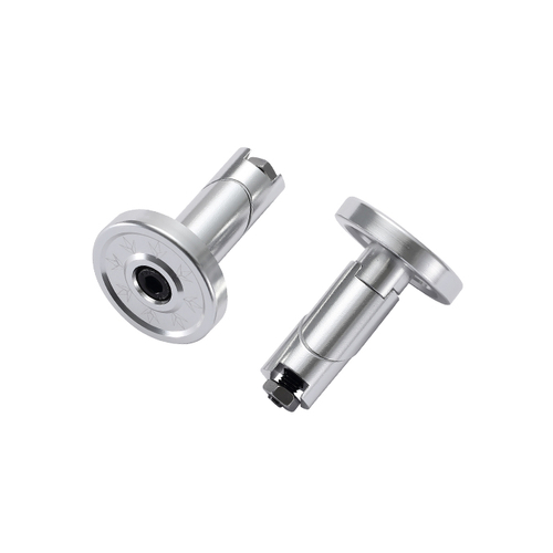 Envy Alloy Bar Ends | Silver