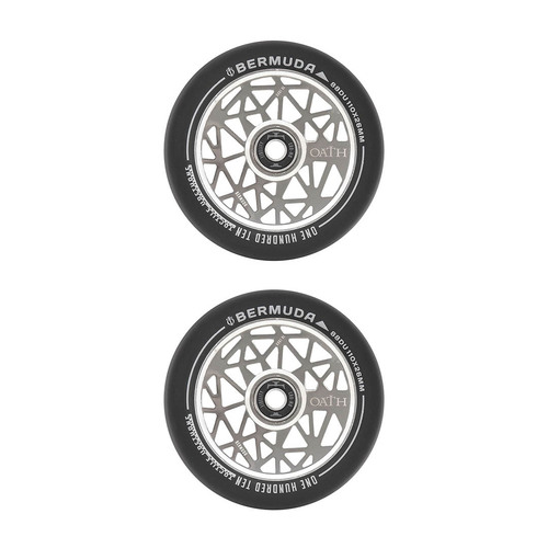 Oath Bermuda 110mm Scooter Wheels | Neo Silver
