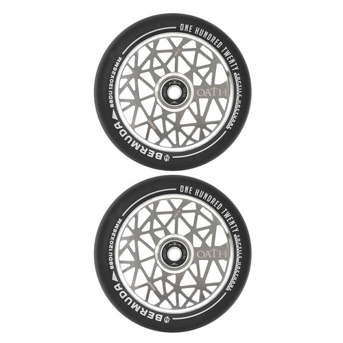 Oath Bermuda 120mm Scooter Wheels | Neo Silver