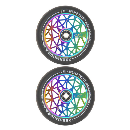 Oath Bermuda 120mm Scooter Wheels | Neochrome