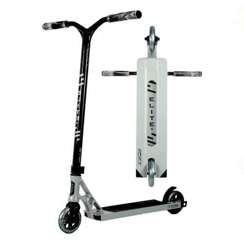 Grit Elite 5" Wide Complete Scooter | Silver Mist FA