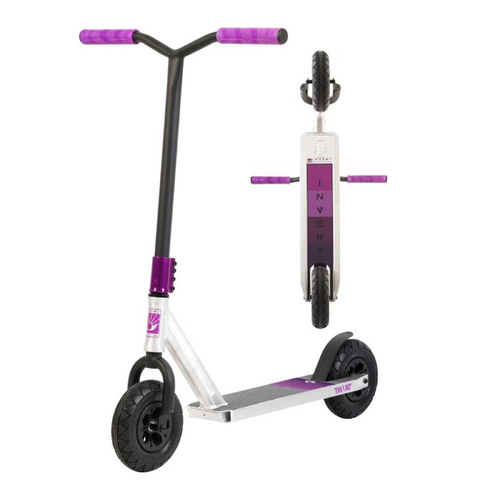 IVS Taunt Dirt Scooter | Raw/Pink/Purple