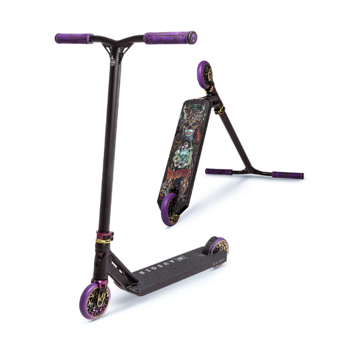Triad Park Custom Complete #2 | Black/Purple/Yellow