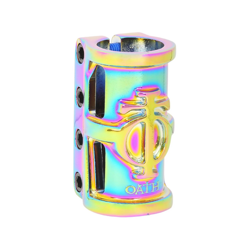 Oath Cage Alloy SCS 4-Bolt Clamp | Neo Chrome