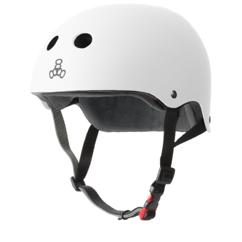 Triple 8 The Certified Helmet SS | White