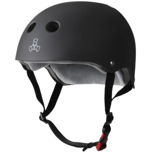 Triple 8 The Certified Helmet SS | Black Rubber