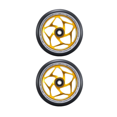 Envy Gap Wheel 120mm Scooter Wheels | Gold/Black