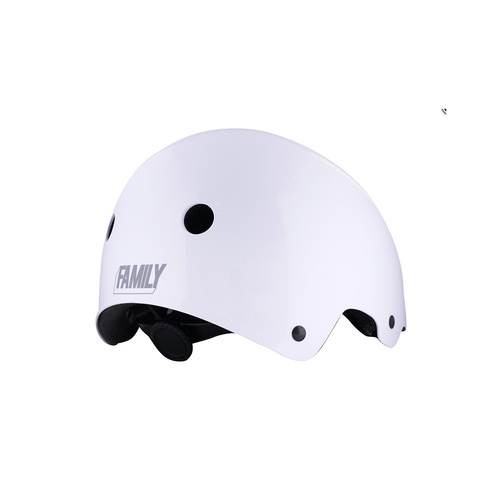 Family Certified Helmet | Gloss White