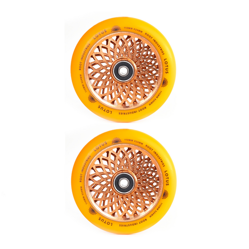 Root Industries Lotus Wheels 110mm | Orange/Orange