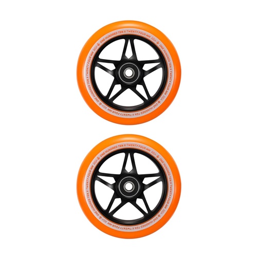 Envy S3 Wheels 110mm | Black/Orange