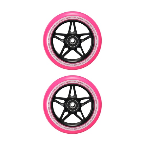 Envy S3 Wheels 110mm | Black/Pink