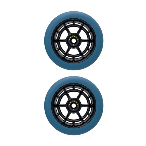 UrbanArtt Civic Wheels 110mm x 24mm | Black/Arctic Blue