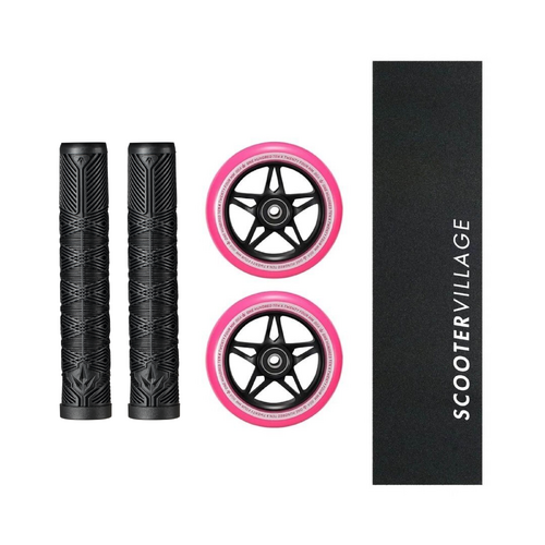 Envy S3 Wheel Pack | Black/Pink