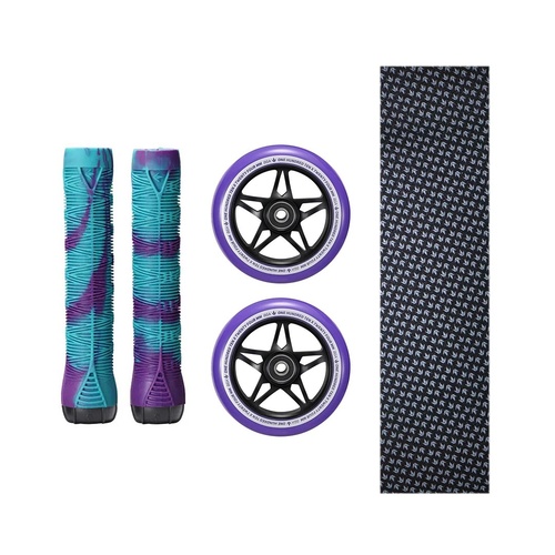 Envy S3 Wheel Pack | Teal/Purple