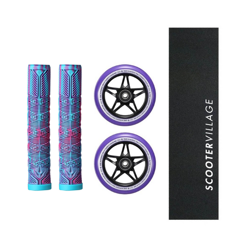 Envy S3 Wheel Pack | Teal/Purple