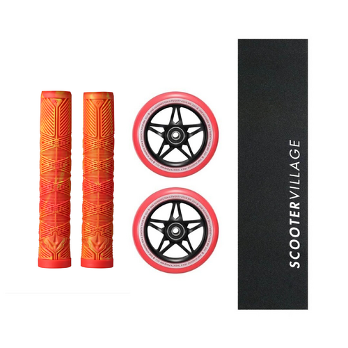 Envy S3 Wheel Pack | Black/Red
