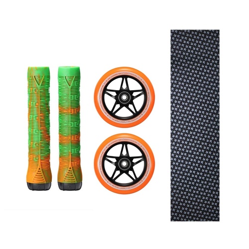 Envy S3 Wheel Pack | Green/Orange