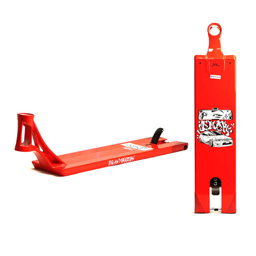 AO Dylan Morrison V2 Signature Deck | 5.6" x 21.5" | Red
