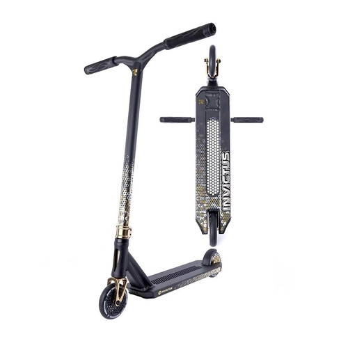 Root Industries Invictus 2 Complete Scooter | Black/Gold Rush