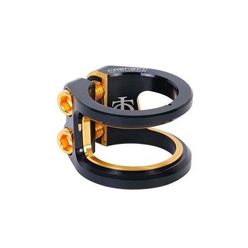 Oath Carcass 2 Bolt Clamp | Black/Orange