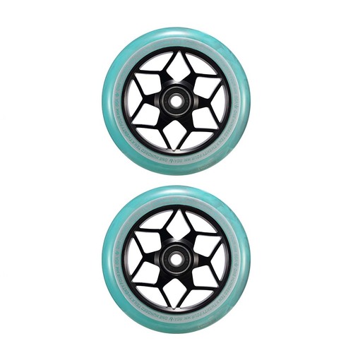 Envy 110mm Diamond Scooter Wheels | Smoke Teal